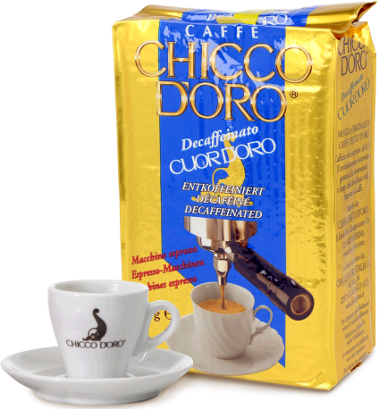 Chicco d'Oro cuor d'Oro  - gemahlen entkoffiniert 250g