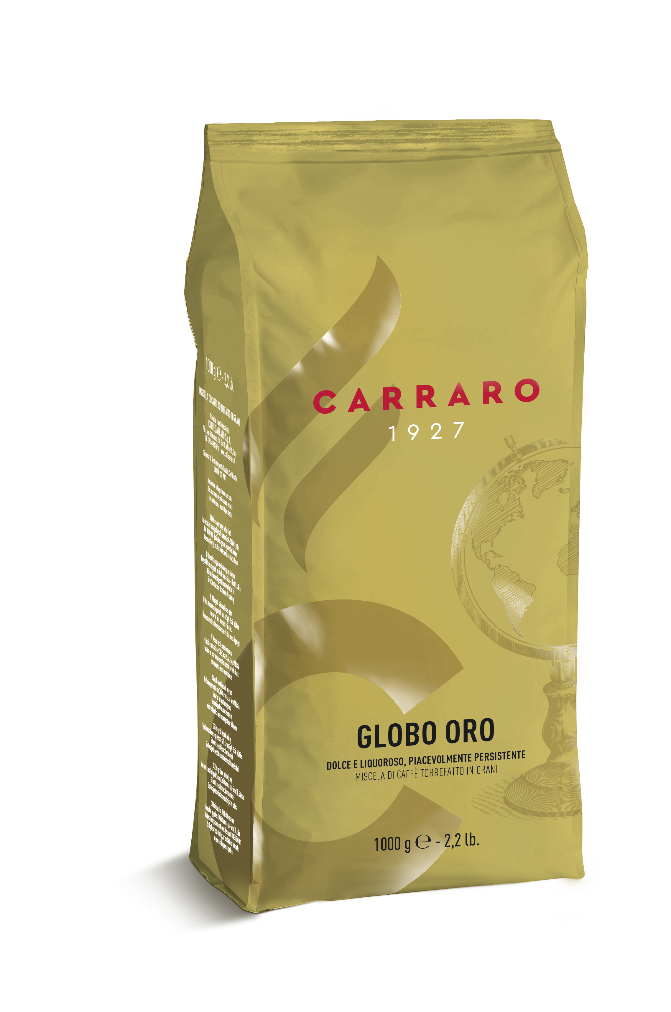 Carraro 1927 Globo Oro Kaffeebohnen 1000g