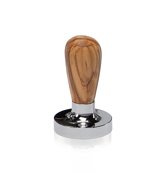 ECM Tamper plan mit Olivenholzgriff 58 mm