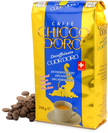 Chicco d'Oro cuor d'Oro - Kaffeebohnen entkoffiniert 250g