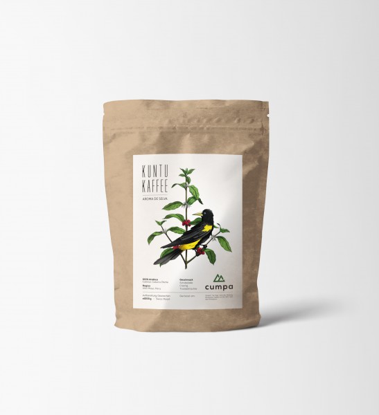 Kuntu Kaffee von cumpa, Kaffeebohnen 1000g