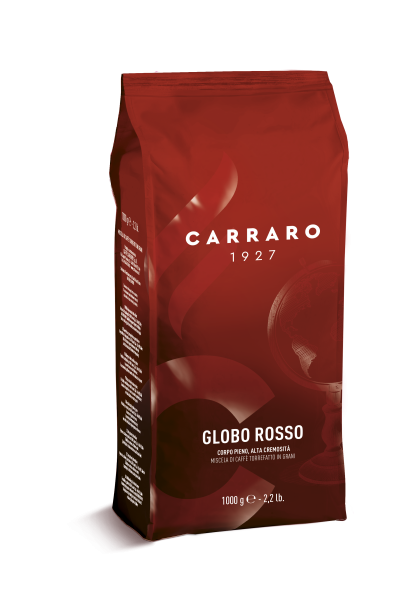 Carraro 1927 Globo Rossa italienische Kaffeebohnen 1000g