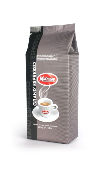 Mokambo Grande Espresso , Kaffeebohnen Inhalt 12 x 1000g