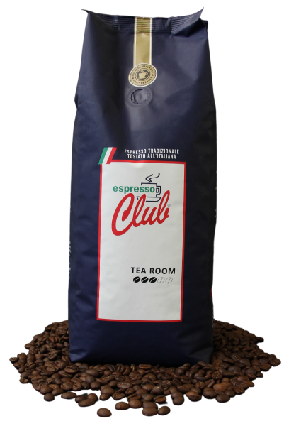 Espresso Club Tea room Barista Label, Inhalt Kaffeebohnen 1000g