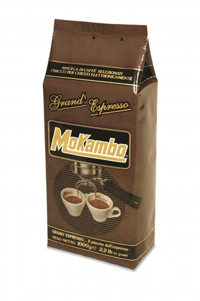 Mokambo Grande Espresso , Kaffeebohnen Inhalt 12 x 1000g