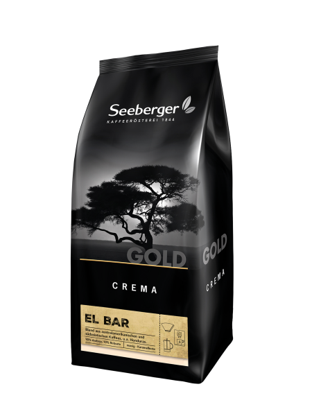 Seeberger El Bar crema Kaffeebohnen 1000g