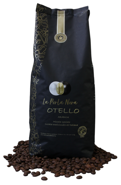 La Perla Nera Ortella Kaffee 100% Arabica, Kaffeebohnen 1000g