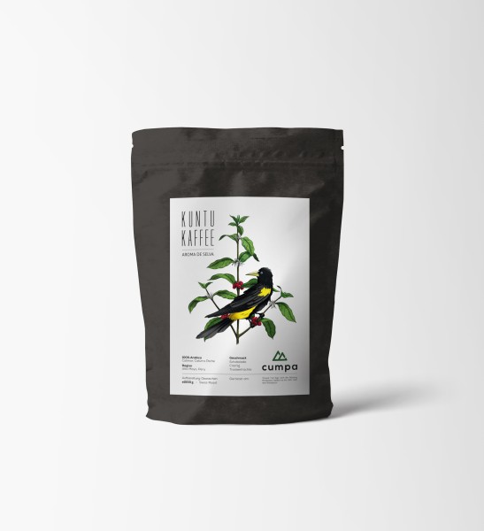 Kuntu Kaffee von cumpa, Kaffeebohnen 1000g