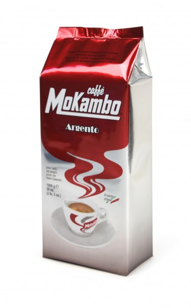 Mokambo argento Kaffeebohnen Inhalt 1000g